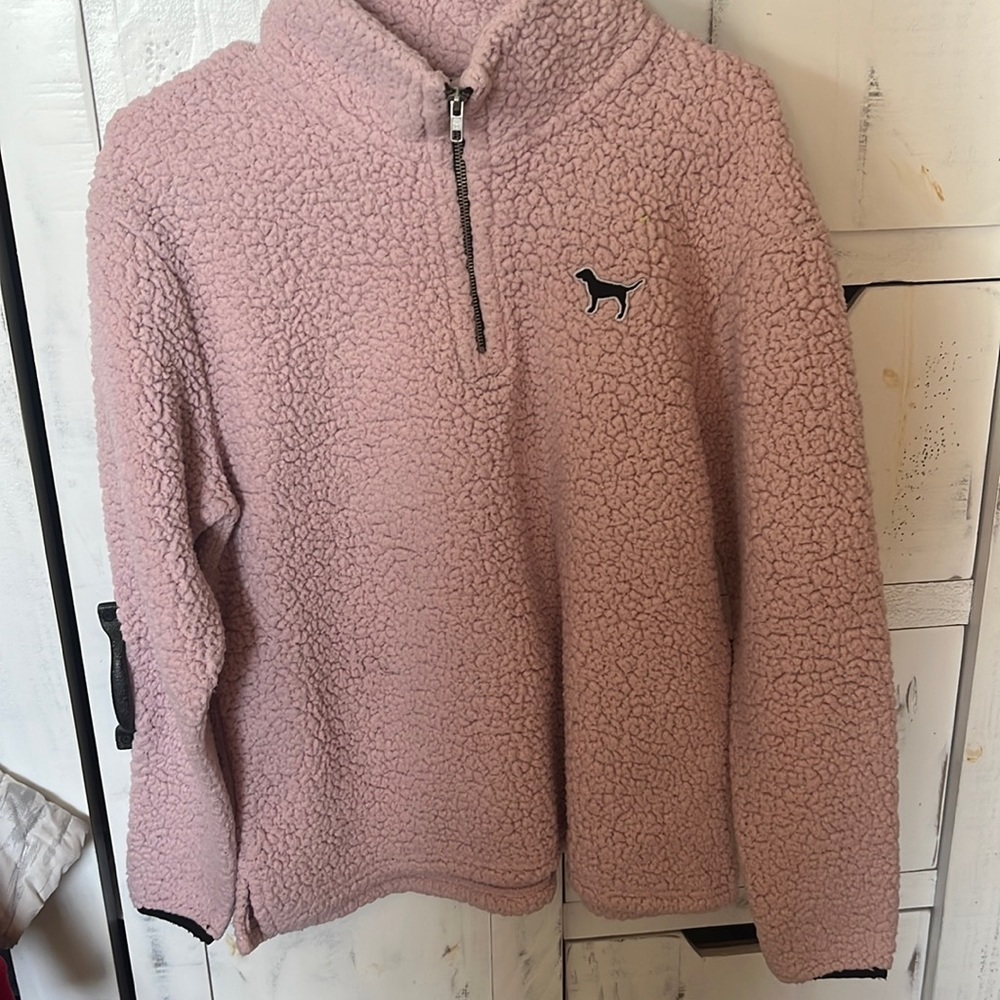 FLEECE PINK PULLOVER